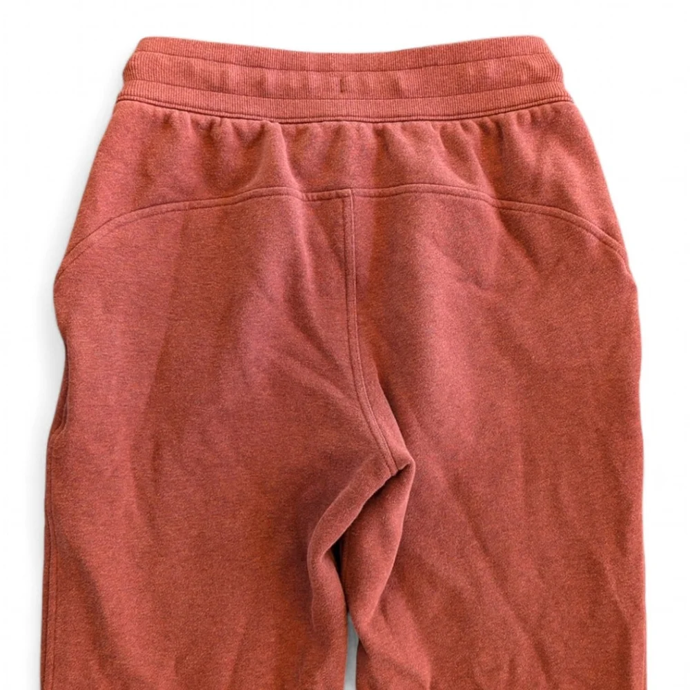 Lululemon Scuba High Rise Fleece Joggers Date Brown Sz 4